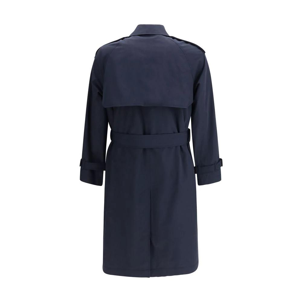 Burberry Blauer Trenchcoat aus Polyester by Burberry
