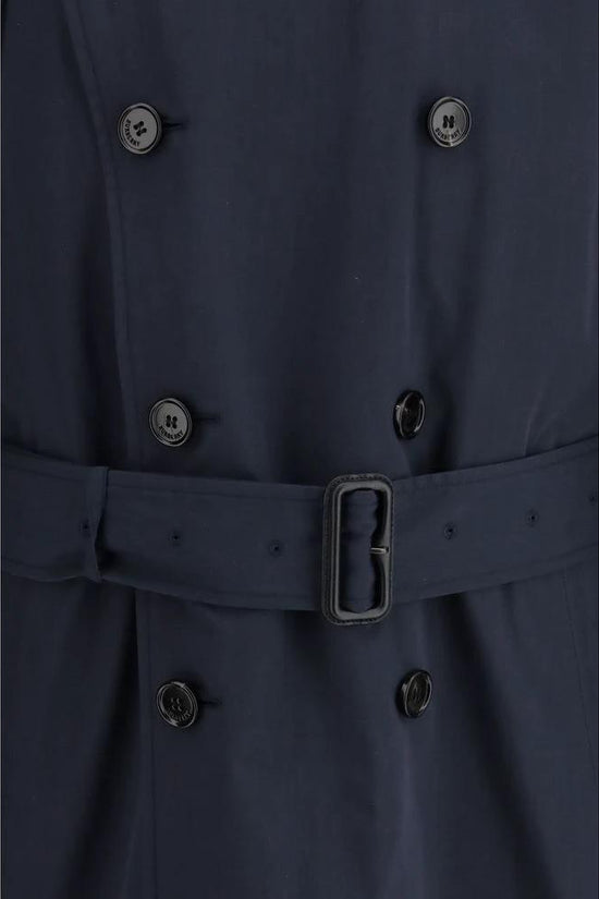 Burberry Blauer Trenchcoat aus Polyester by Burberry