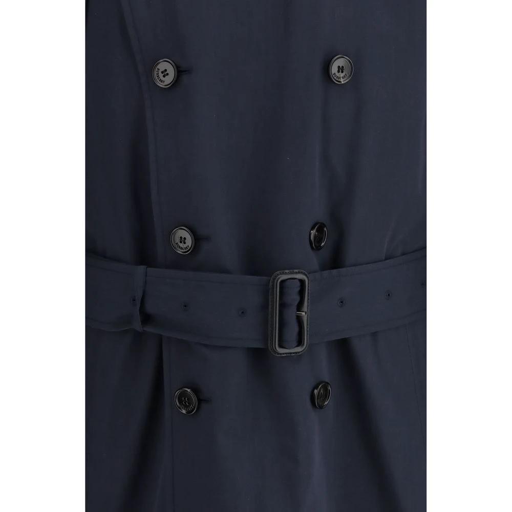 Burberry Blauer Trenchcoat aus Polyester by Burberry