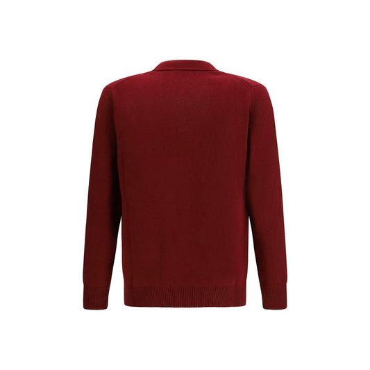 Gucci Bordeaux Wollstrickjacke by Gucci
