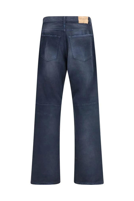 Balenciaga Blaue Jeans aus Baumwolle im Relaxed Fit by Balenciaga
