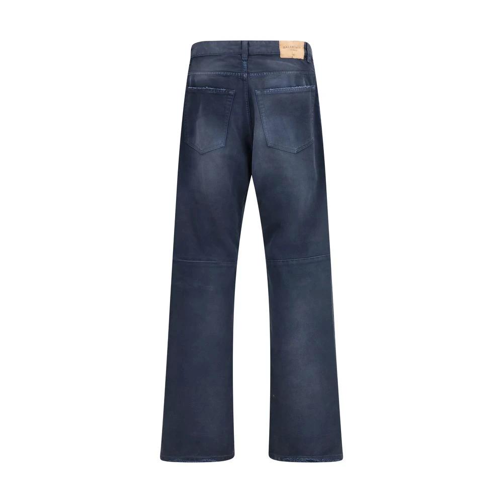 Balenciaga Blaue Jeans aus Baumwolle im Relaxed Fit by Balenciaga