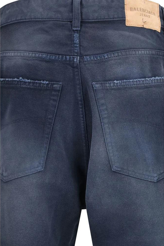 Balenciaga Blaue Jeans aus Baumwolle im Relaxed Fit by Balenciaga