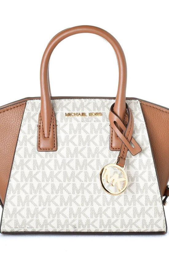 Michael Kors Beige Canvas Handbag by Michael Kors