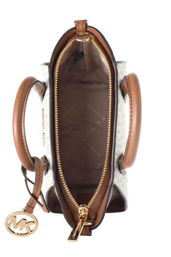Michael Kors Beige Canvas Handbag by Michael Kors