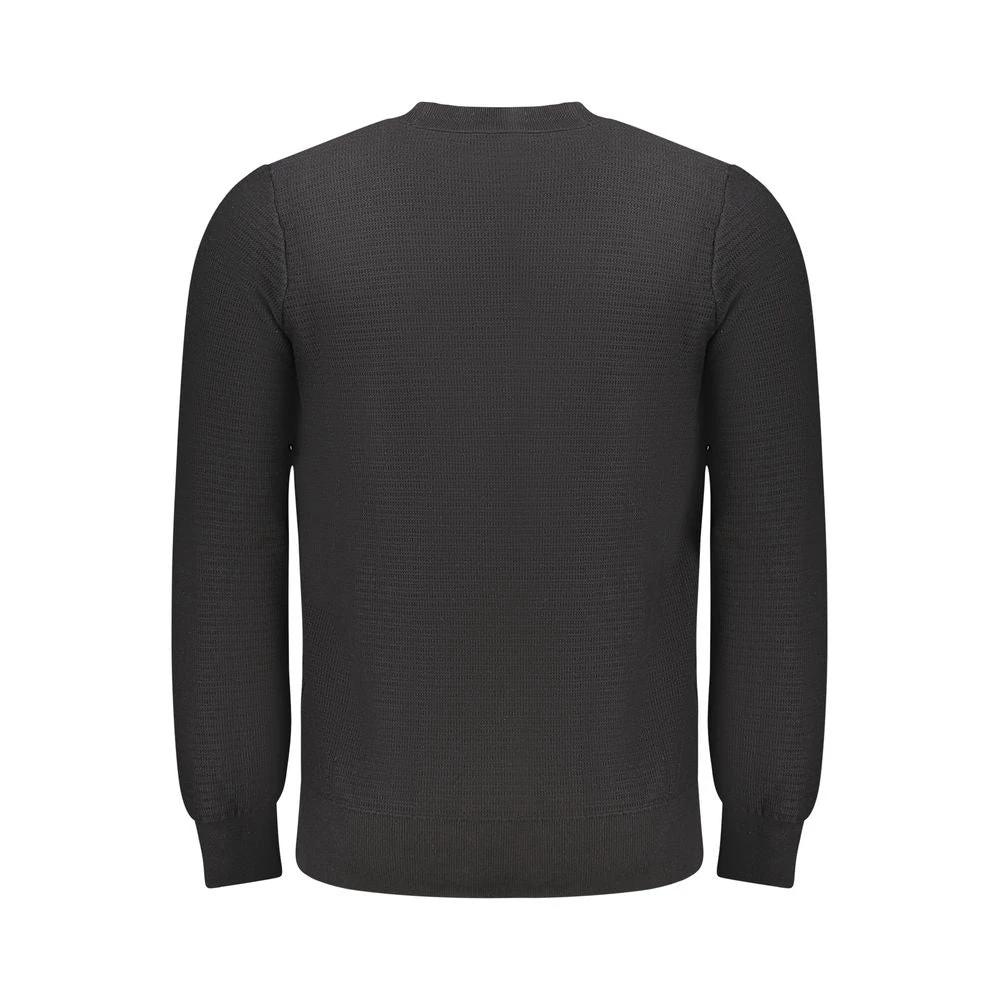 Hugo Boss Schwarzer Baumwollpullover für Herren by Hugo Boss