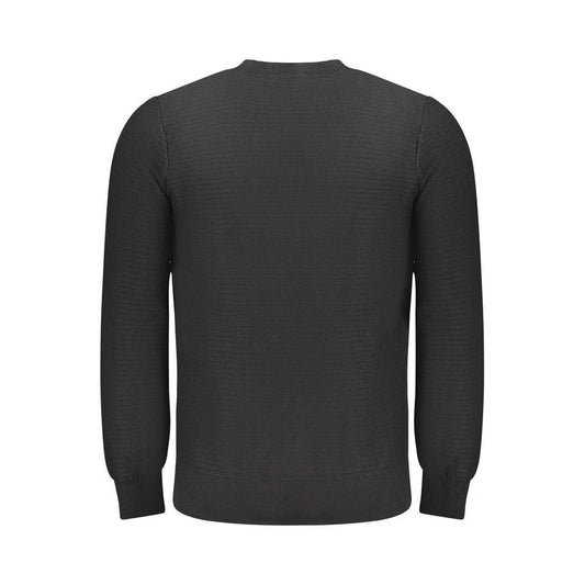 Hugo Boss Schwarzer Baumwollpullover für Herren by Hugo Boss