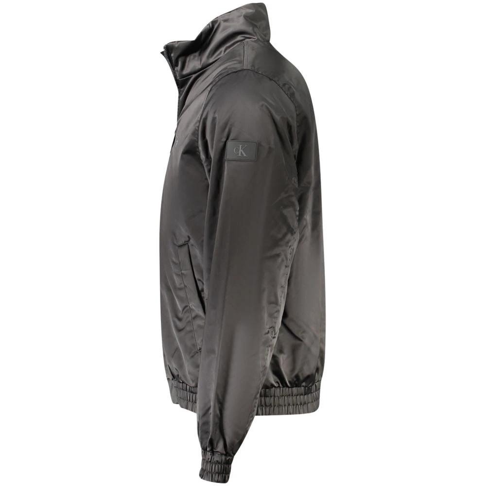 Calvin Klein Schwarze Herrenjacke aus Polyester by Calvin Klein