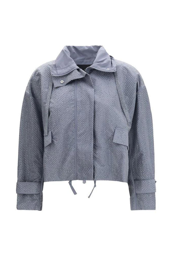 PINKO Blaue Shell-Jacke aus Polyester by PINKO