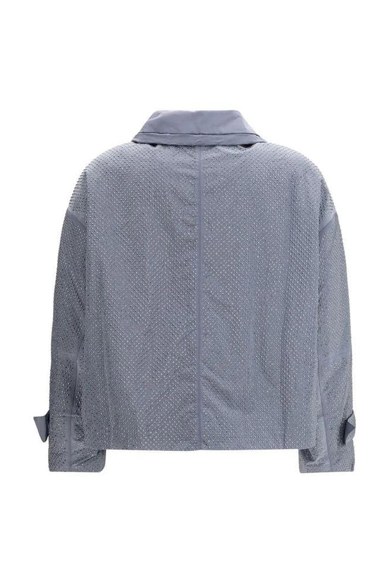 PINKO Blaue Shell-Jacke aus Polyester by PINKO