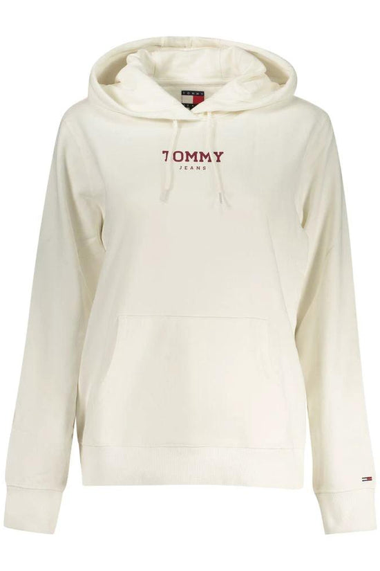 Tommy Hilfiger Weißes Baumwoll-Sweatshirt für Damen by Tommy Hilfiger
