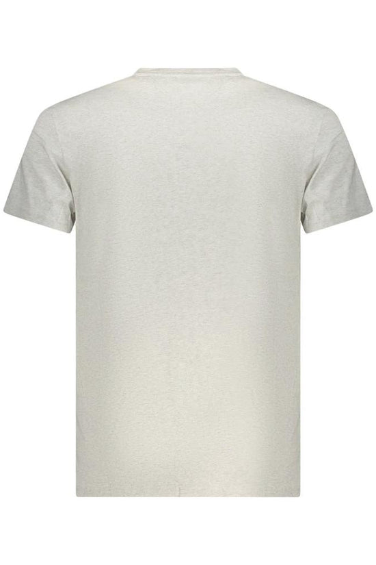 Tommy Hilfiger Graues Baumwoll-T-Shirt für Herren by Tommy Hilfiger