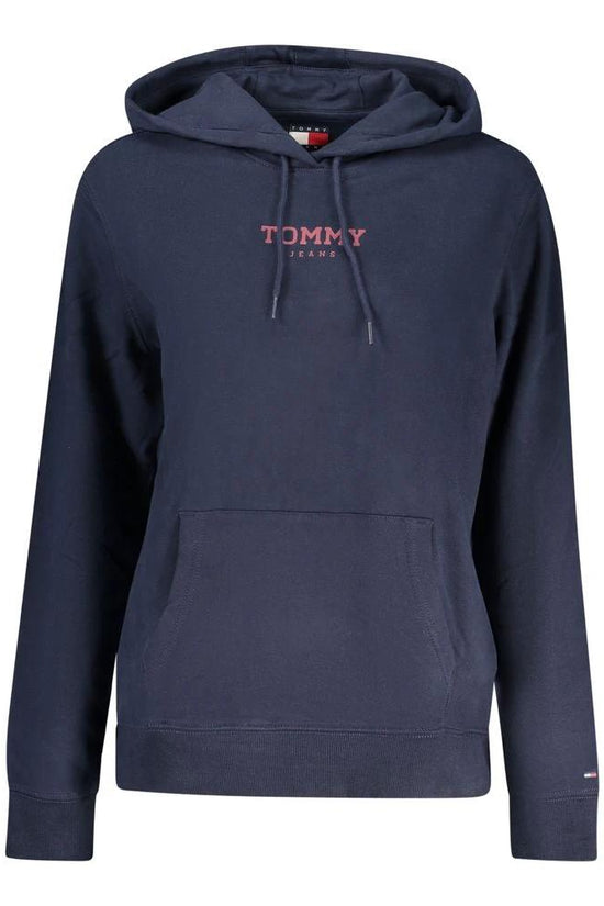 Tommy Hilfiger Blauer Baumwoll-Hoodie für Damen by Tommy Hilfiger