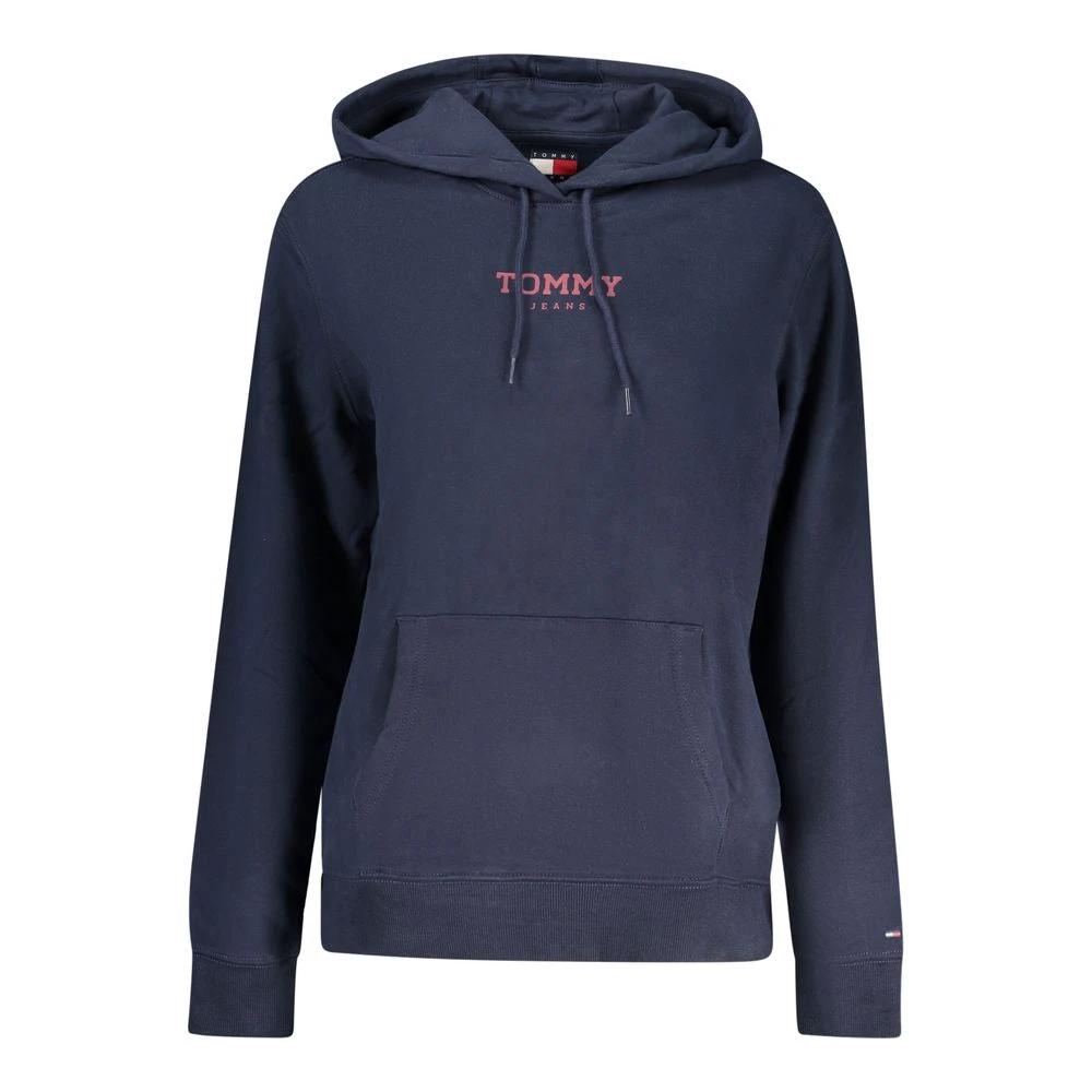 Tommy Hilfiger Blauer Baumwoll-Hoodie für Damen by Tommy Hilfiger