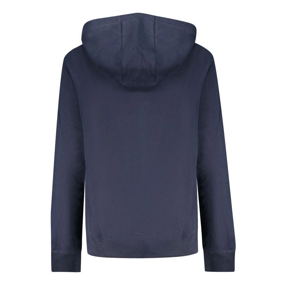 Tommy Hilfiger Blauer Baumwoll-Hoodie für Damen by Tommy Hilfiger