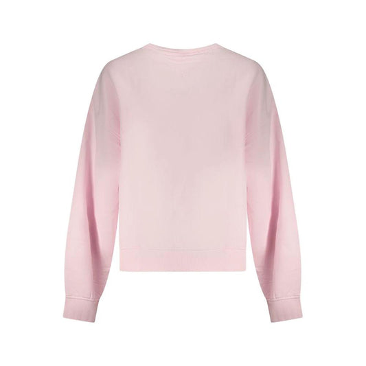 Tommy Hilfiger Pink Cotton Women Sweatshirt by Tommy Hilfiger