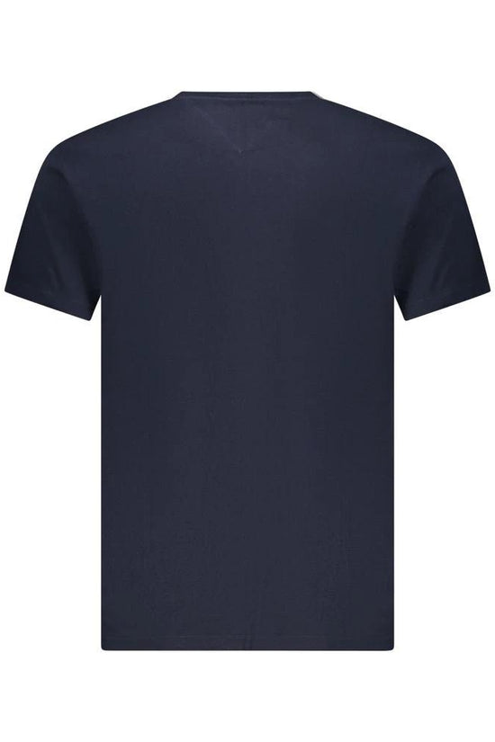 Tommy Hilfiger Blaues Baumwoll-T-Shirt für Herren by Tommy Hilfiger