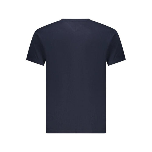 Tommy Hilfiger Blaues Baumwoll-T-Shirt für Herren by Tommy Hilfiger
