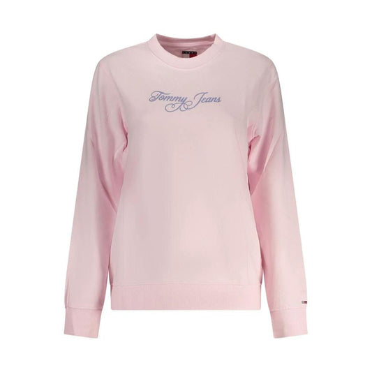 Tommy Hilfiger Rosa Baumwoll-Sweatshirt für Damen by Tommy Hilfiger