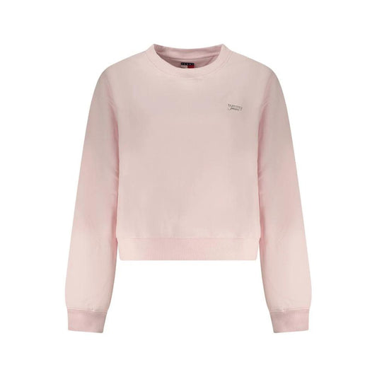 Tommy Hilfiger Damen-Sweatshirt aus rosa Baumwolle by Tommy Hilfiger