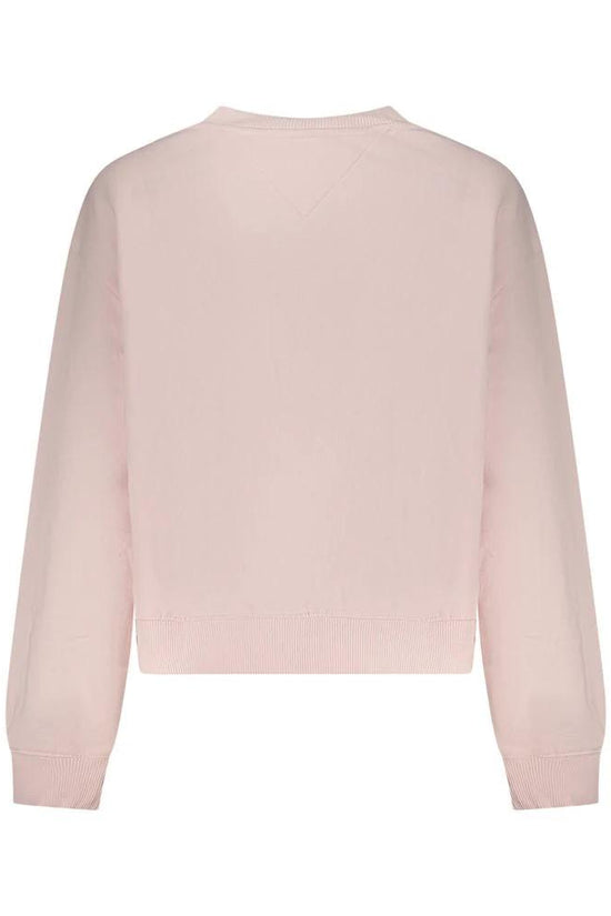 Tommy Hilfiger Damen-Sweatshirt aus rosa Baumwolle by Tommy Hilfiger
