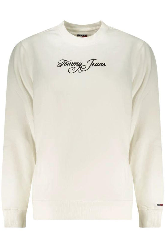 Tommy Hilfiger Weißes Baumwoll-Sweatshirt für Damen by Tommy Hilfiger