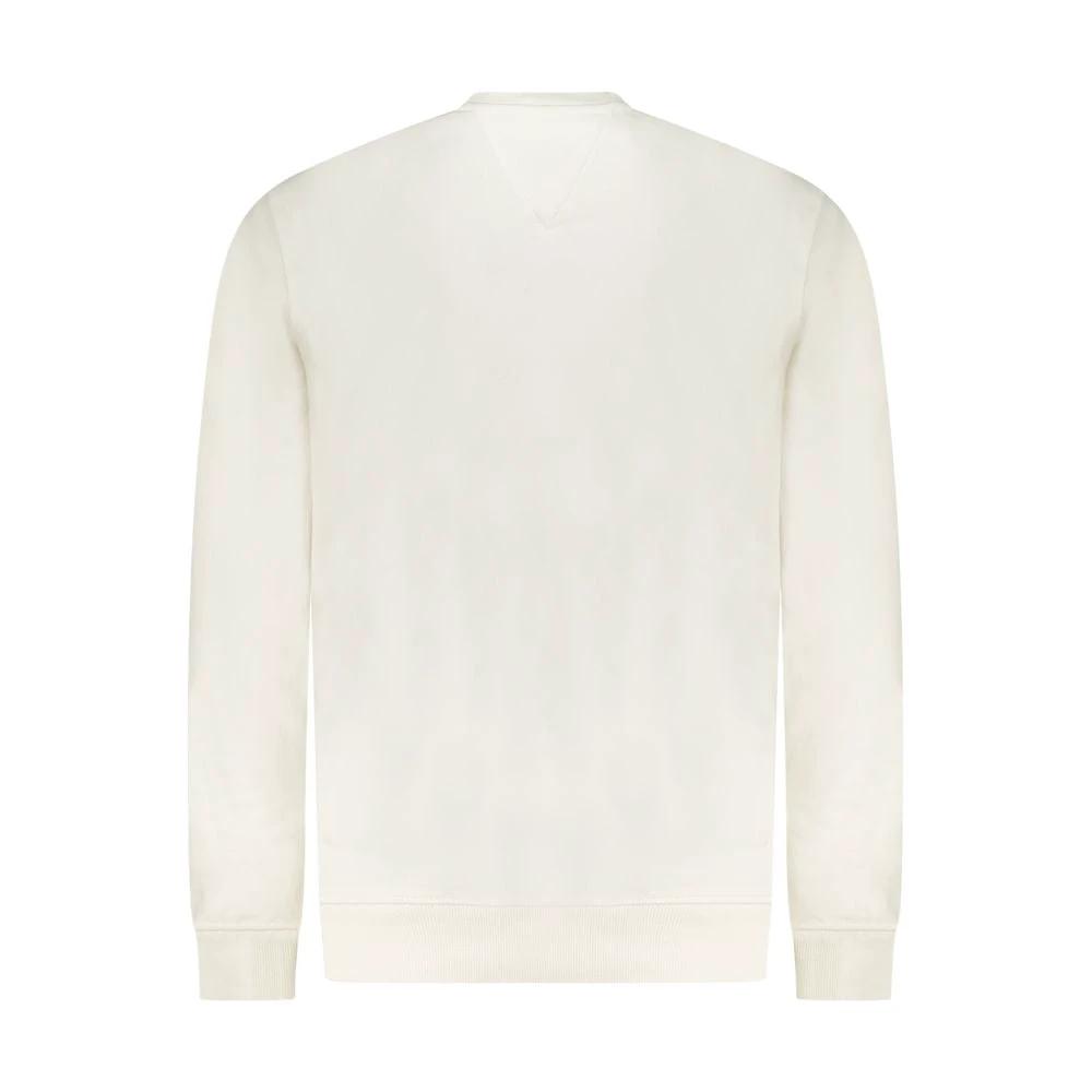 Tommy Hilfiger Weißes Baumwoll-Sweatshirt für Damen by Tommy Hilfiger