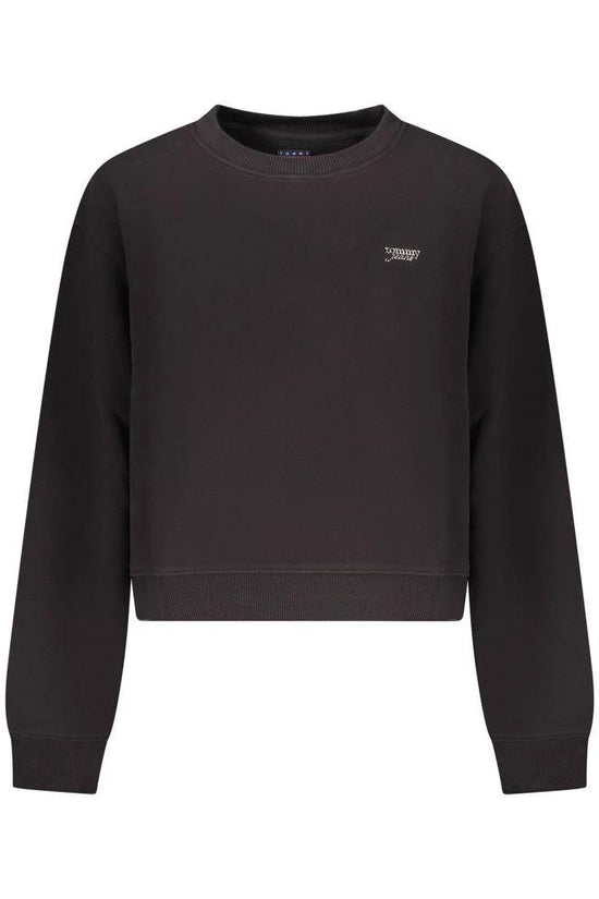 Tommy Hilfiger Schwarzer Baumwoll-Sweatshirt für Damen by Tommy Hilfiger