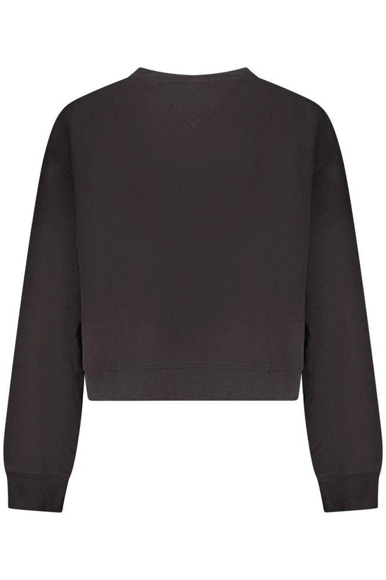 Tommy Hilfiger Schwarzer Baumwoll-Sweatshirt für Damen by Tommy Hilfiger