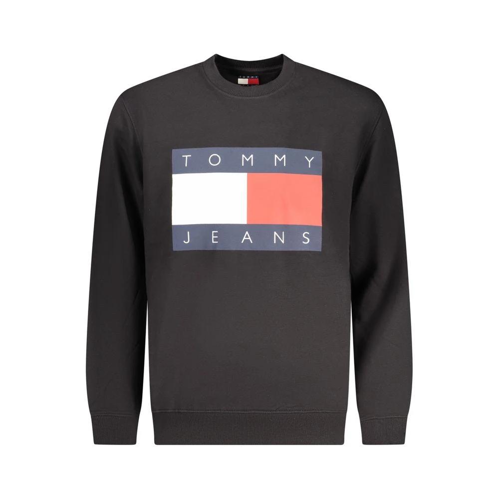 Tommy Hilfiger Schwarzer Baumwoll-Herren-Sweatshirt by Tommy Hilfiger
