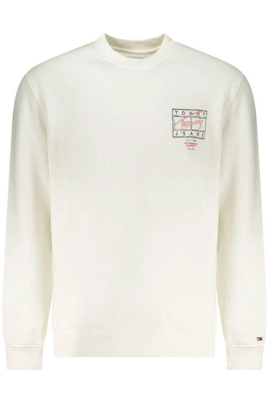 Tommy Hilfiger Weißes Baumwoll-Sweatshirt für Herren by Tommy Hilfiger