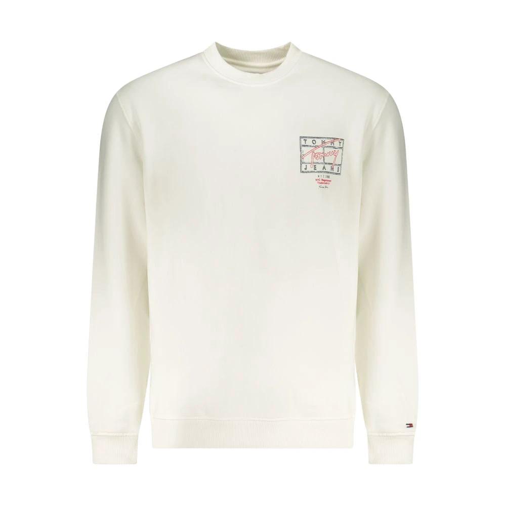 Tommy Hilfiger Weißes Baumwoll-Sweatshirt für Herren by Tommy Hilfiger