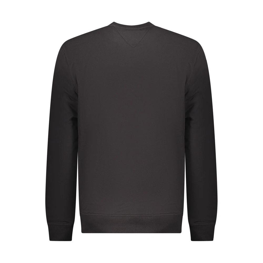 Tommy Hilfiger Schwarzer Baumwoll-Herren-Sweatshirt by Tommy Hilfiger