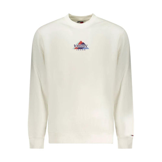 Tommy Hilfiger Weißes Herren-Sweatshirt aus Baumwolle by Tommy Hilfiger