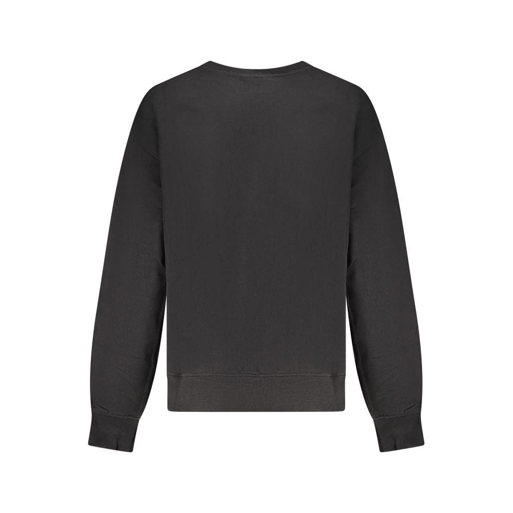 Calvin Klein Schwarzer Baumwoll-Damen-Sweatshirt by Calvin Klein