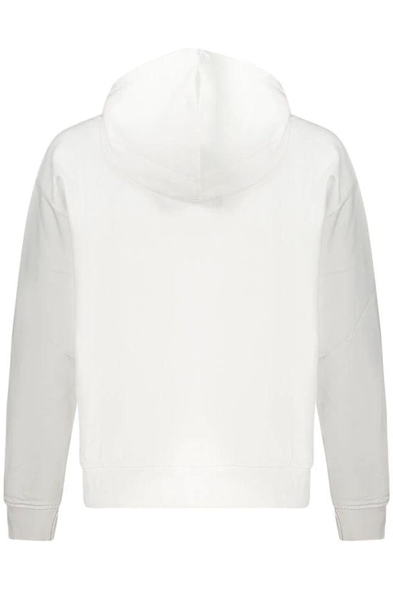 Calvin Klein Bianco Baumwoll-Sweatshirt für Damen by Calvin Klein