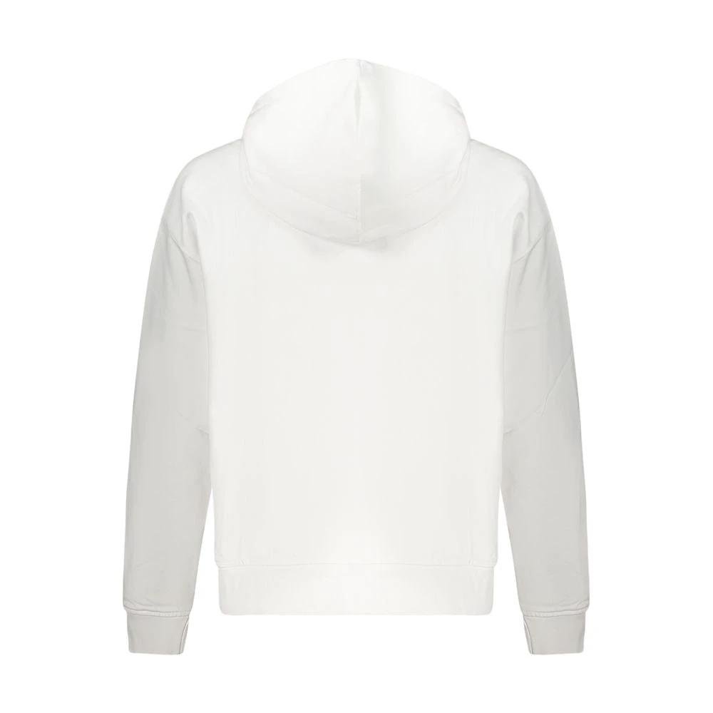 Calvin Klein Bianco Baumwoll-Sweatshirt für Damen by Calvin Klein