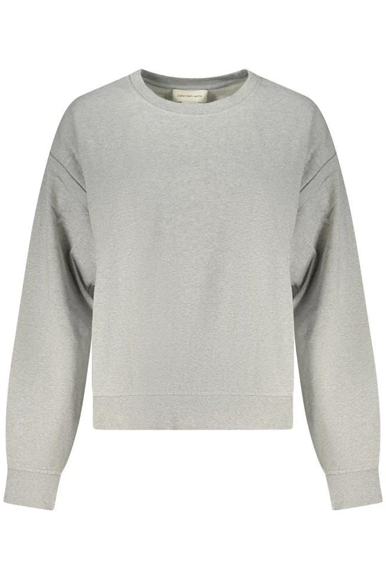 Calvin Klein Grigio Baumwoll-Sweatshirt für Damen by Calvin Klein