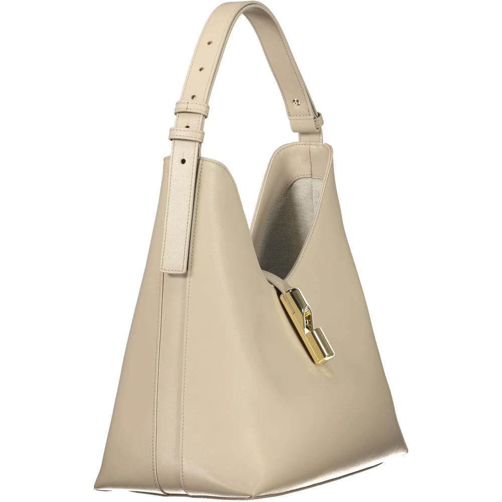 Furla Damen-Handtasche aus beigem Leder by Furla