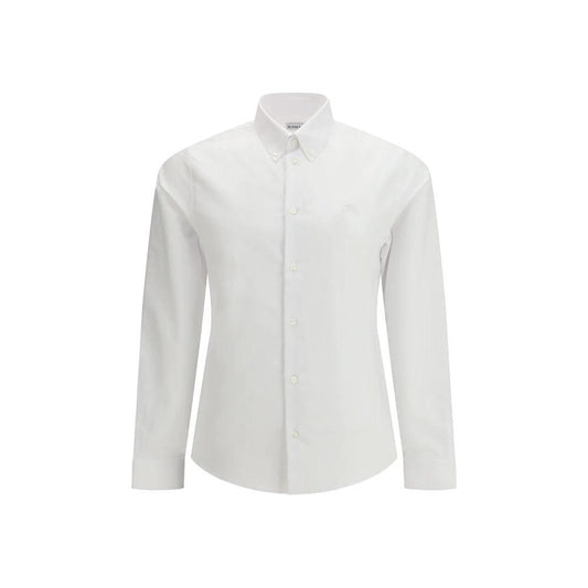 Burberry Weißes Baumwollhemd by Burberry