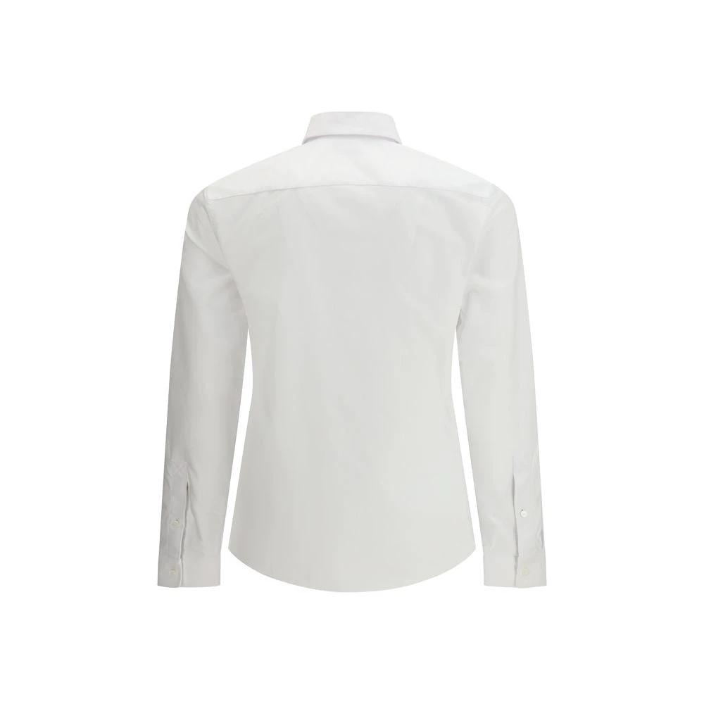 Burberry Weißes Baumwollhemd by Burberry