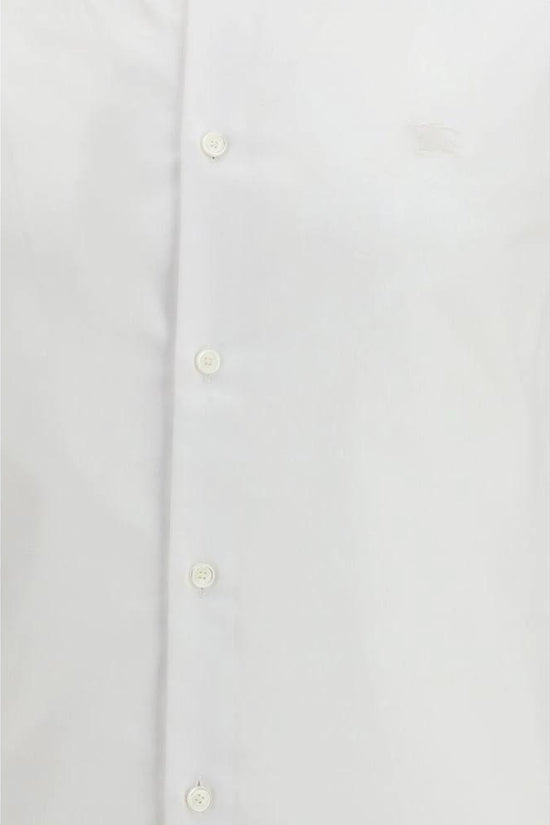 Burberry Weißes Baumwollhemd by Burberry