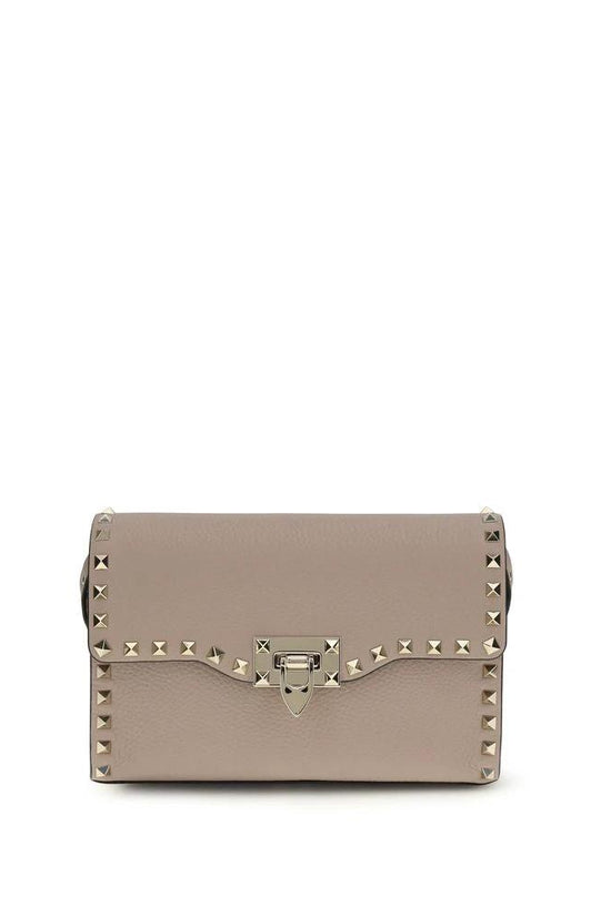 Valentino Garavani Multicolor Calf Leather Bos Taurus Schultertasche by Valentino Garavani