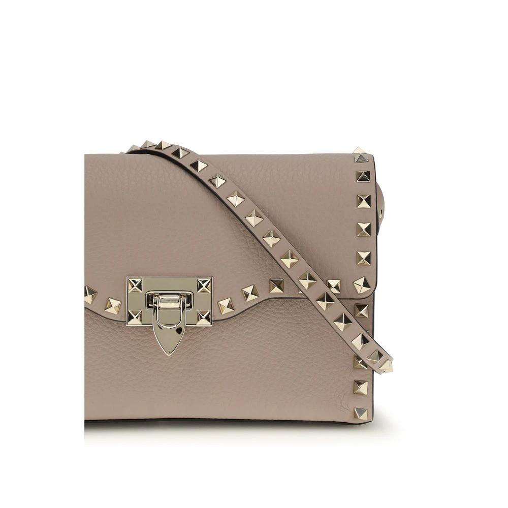 Valentino Garavani Multicolor Calf Leather Bos Taurus Schultertasche by Valentino Garavani