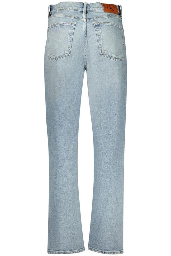 Calvin Klein Azzurro Baumwoll-Jeans für Damen by Calvin Klein