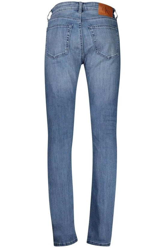 Calvin Klein Blu Cotton Herren Slim-Taper Jeans by Calvin Klein