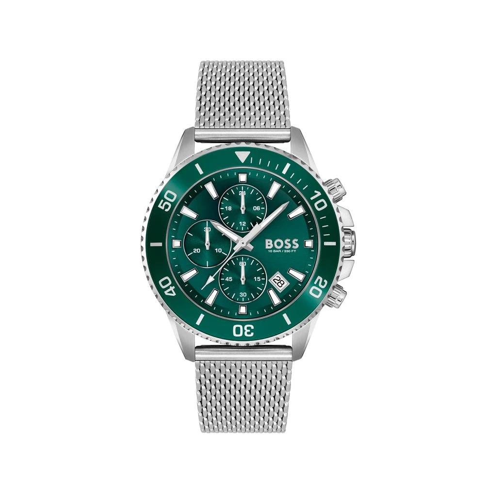 Hugo Boss Graue Edelstahl-Kleideruhr by Hugo Boss