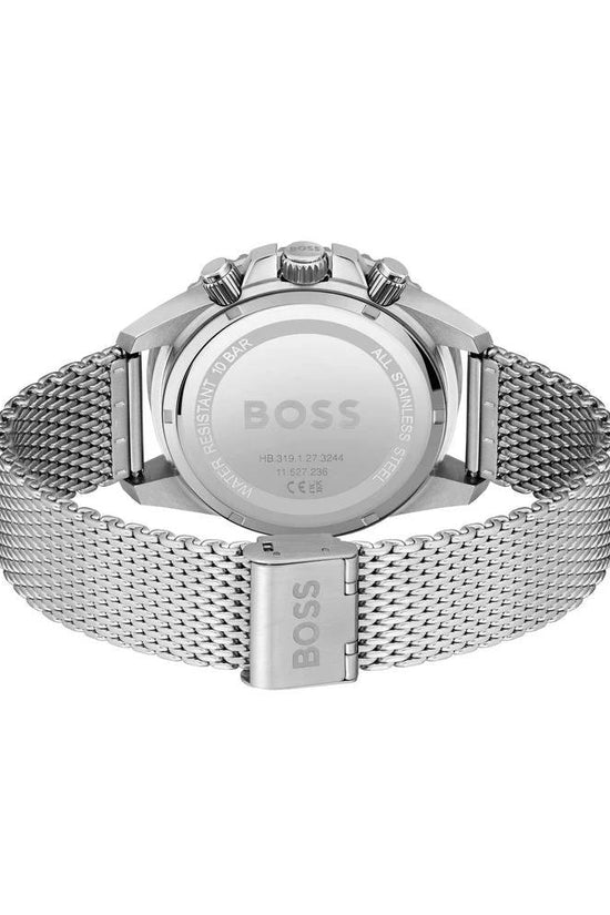Hugo Boss Graue Edelstahl-Kleideruhr by Hugo Boss