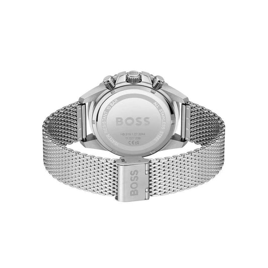 Hugo Boss Graue Edelstahl-Kleideruhr by Hugo Boss