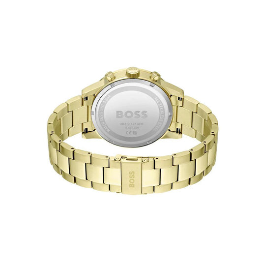 Hugo Boss Gold Stainless Steel Dress Watch by Hugo Boss